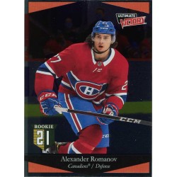 ALEXANDER ROMANOV insert RC 20-21 Extended Ultimate Victory Rookie