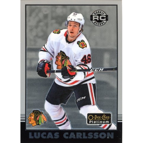 LUCAS CARLSSON insert RC 20-21 OPC Platinum Retro Rookie