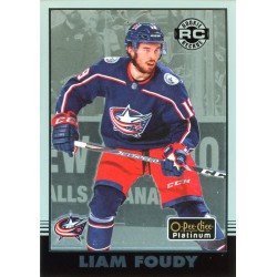 LIAM FOUDY insert RC 20-21 OPC Platinum Retro Rookie