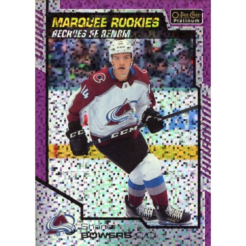 SHANE BOWERS paralel RC 20-21 OPC Platinum Marquee Rookies Violet Pixels /399