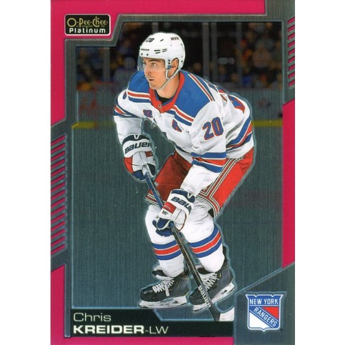 CHRIS KREIDER paralel 20-21 OPC Platinum Matte Pink