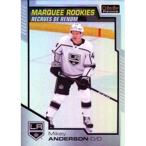 MIKEY ANDERSON insert RC 20-21 OPC Platinum Marquee Rookies Rainbow