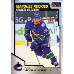 NILS HOGLANDER insert RC 20-21 OPC Platinum Marquee Rookies Rainbow