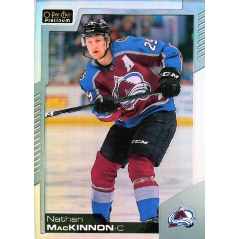 NATHAN MacKINNON paralel 20-21 OPC Platinum Rainbow