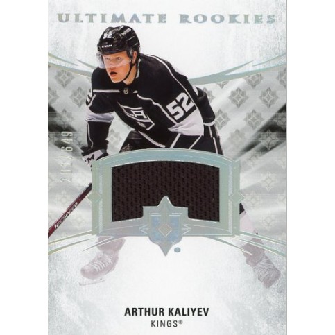 ARTHUR KALIYEV jersey RC 20-21 UD Ultimate Rookies Jersey /649