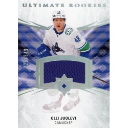 OLLI JUOLEVI jersey RC 20-21 UD Ultimate Rookies Jersey /649