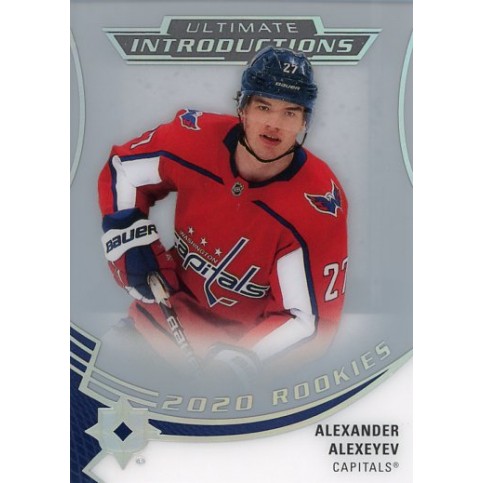 ALEXANDER ALEXEYEV insert RC 20-21 UD Ultimate Introduction Rookies