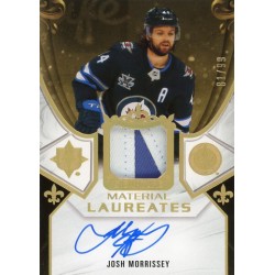 JOSH MORRISSEY auto patch 20-21 UD Ultimate Signature Material Laureates /99