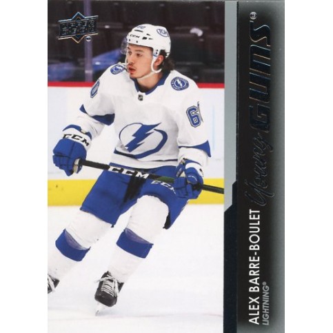 ALEX BARRE-BOULET insert RC 21-22 UD Series 1 Young Guns