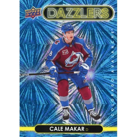 CALE MAKAR insert 21-22 UD Series 1 Dazzlers