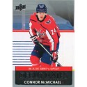 CONNOR McMICHAEL insert 21-22 UD Series 1 Debut Dates