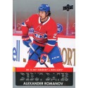 ALEXANDER ROMANOV insert 21-22 UD Series 1 Debut Dates