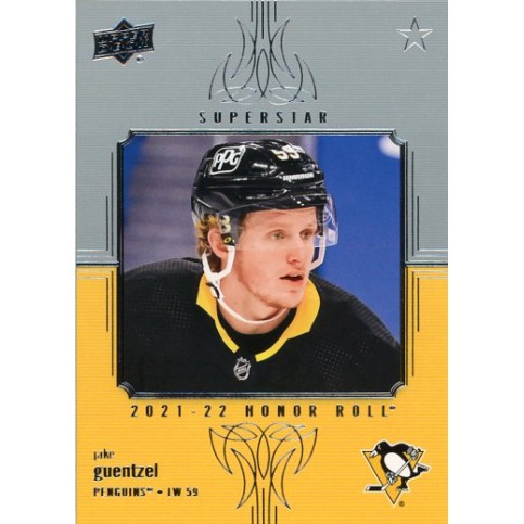 JAKE GUENTZEL insert 21-22 UD Series 1 Honor Roll