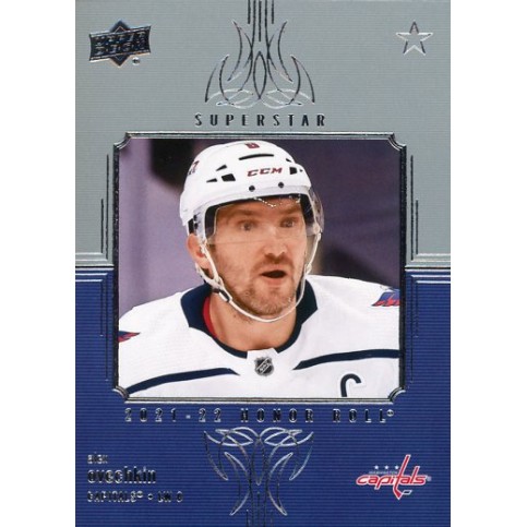 ALEX OVECHKIN insert 21-22 UD Series 1 Honor Roll