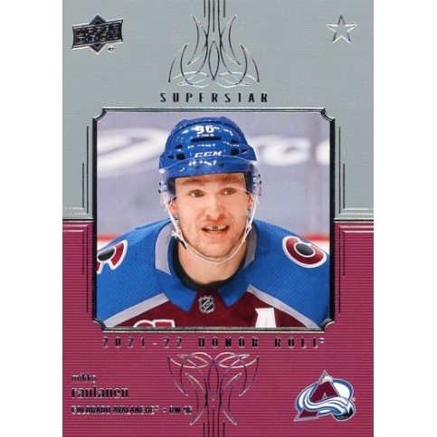 MIKKO RANTANEN insert 21-22 UD Series 1 Honor Roll