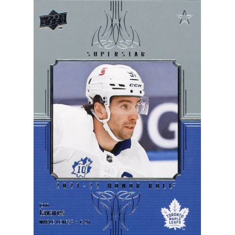 JOHN TAVARES insert 21-22 UD Series 1 Honor Roll