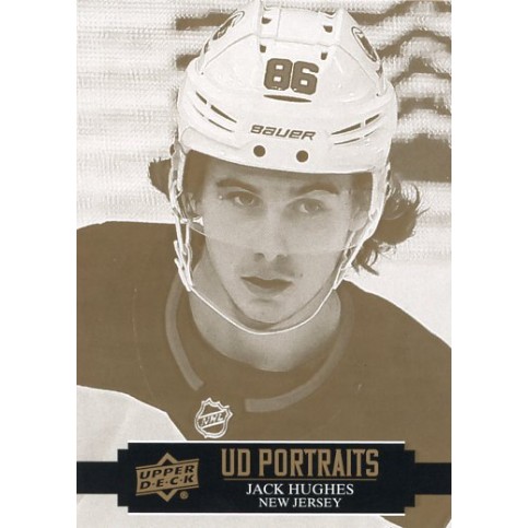 JACK HUGHES insert 21-22 UD Series 1 Portraits