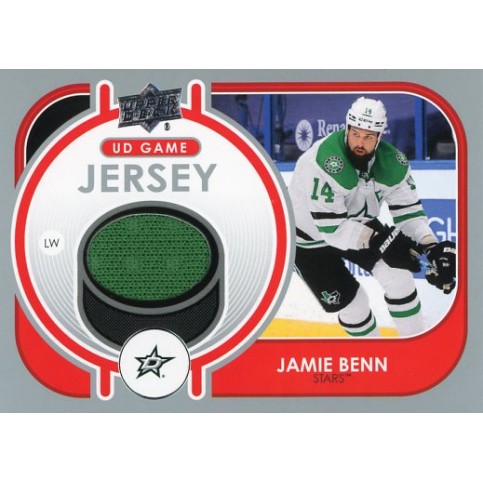 JAMIE BENN jersey 21-22 UD Series 1 UD Game Jersey