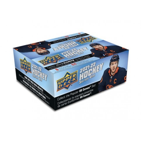 2021-22 UD Series 1 Hockey Retail Box