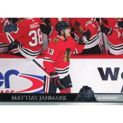 LOT řadových karet CHICAGO BLACKHAWKS 20-21 UD Extended - 5 ks