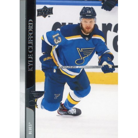 LOT řadových kartiček ST.LOUIS BLUES 20-21 UD Extended - 5 ks