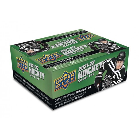 2021-22 UD Series 2 Hockey Retail Box