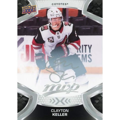 CLAYTON KELLER paralel 21-22 UD MVP Silver Script