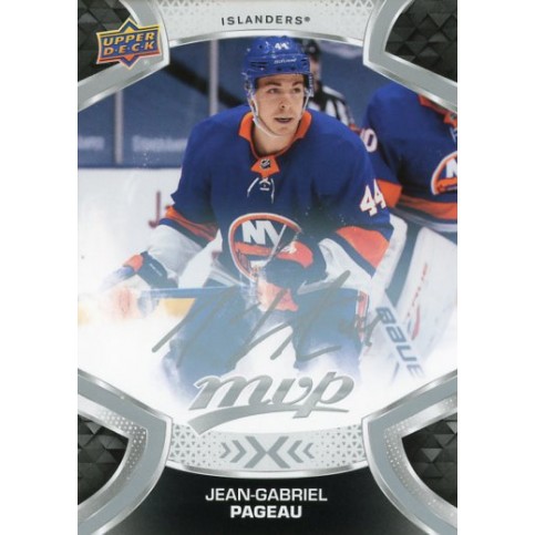 JEAN-GABRIEL PAGEAU paralel 21-22 UD MVP Silver Script