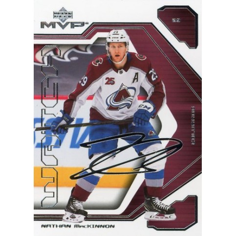 NATHAN MacKINNON insert 21-22 UD MVP 20th Anniversary