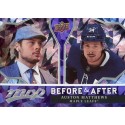 AUSTON MATTHEWS insert 21-22 UD MVP Before and After