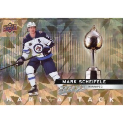 MARK SCHEIFELE insert 21-22 UD MVP Hart Attack Gold