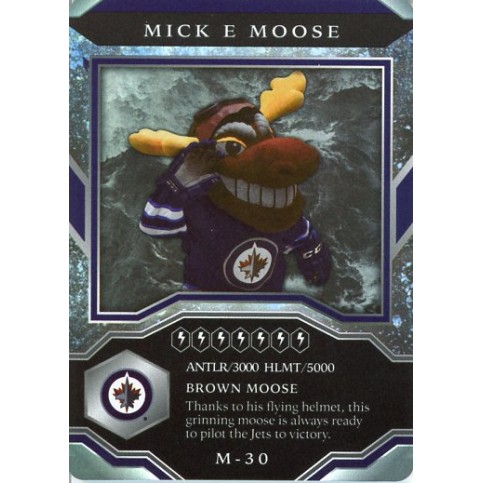 MICK E MOOSE insert 21-22 UD MVP Mascot Gaming 