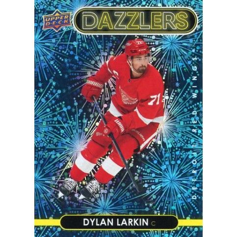 DYLAN LARKIN insert 21-22 UD Series 2 Dazzlers Blue