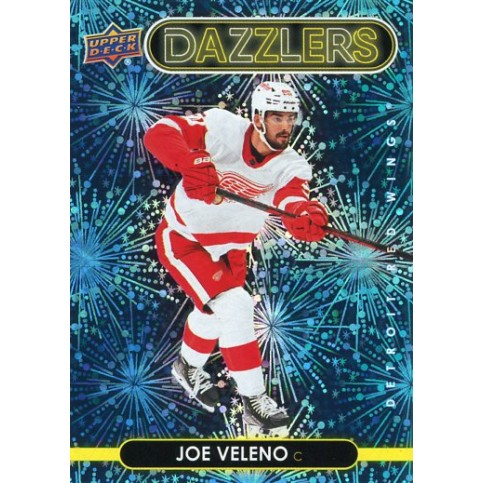 JOE VELENO insert RC 21-22 UD Series 2 Dazzlers Blue