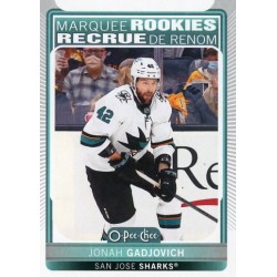 JONAH GADJOVICH insert RC 21-22 OPC Update Marquee Rookies