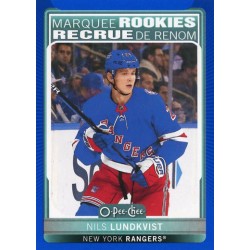 NILS LUNDKVIST insert RC 21-22 OPC Update Marquee Rookies Blue Border