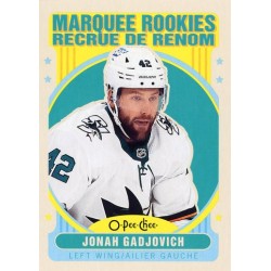 JONAH GADJOVICH insert RC 21-22 OPC Retro Update Marquee Rookies