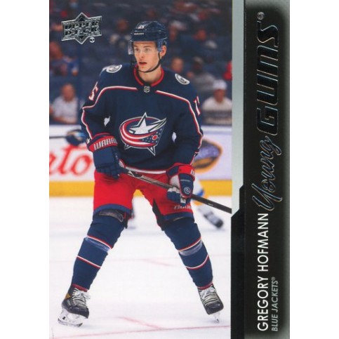 GREGORY HOFMANN insert RC 21-22 UD Series 2 Young Guns