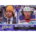 ARTEMI PANARIN insert 21-22 UD MVP Before and After
