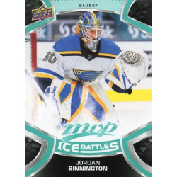 JORDAN BINNINGTON  paralel 21-22 UD MVP Ice Battles