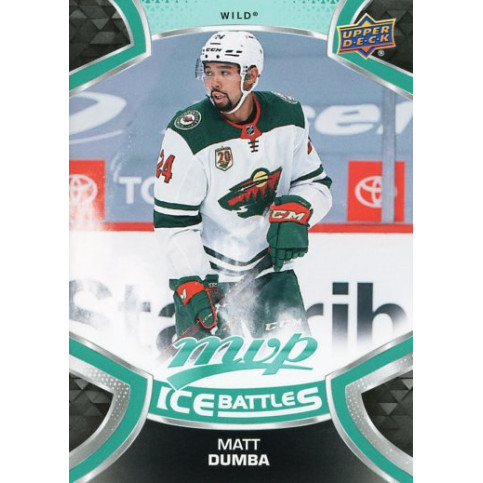 MATT DUMBA paralel 21-22 UD MVP Ice Battles