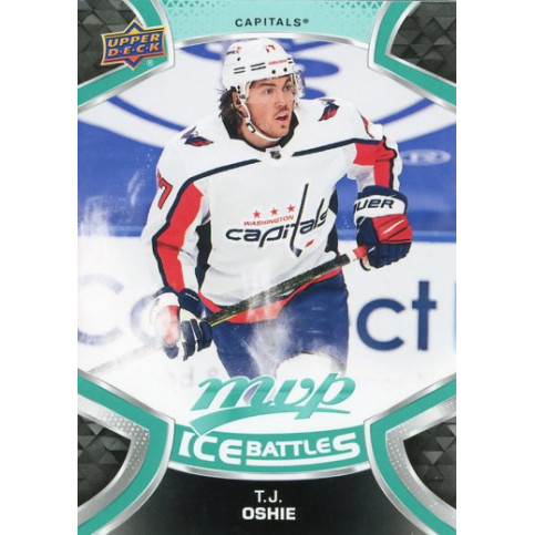 T.J. OSHIE paralel 21-22 UD MVP Ice Battles