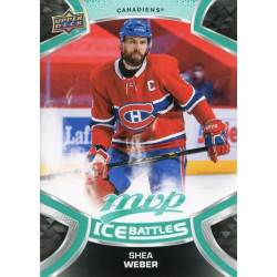 SHEA WEBER paralel 21-22 UD MVP Ice Battles