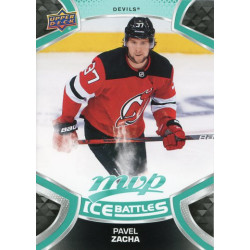 PAVEL ZACHA paralel 21-22 UD MVP Ice Battles