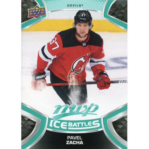 PAVEL ZACHA paralel 21-22 UD MVP Ice Battles