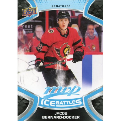 JACOB BERNARD-DOCKER insert RC 21-22 UD MVP Ice Battles