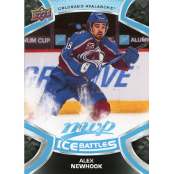ALEX NEWHOOK insert RC 21-22 UD MVP Ice Battles
