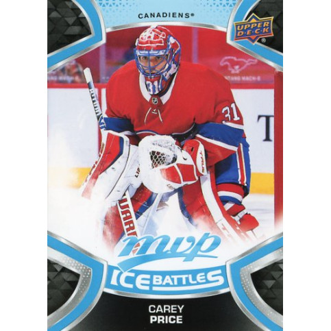 CAREY PRICE  SP paralel 21-22 UD MVP Ice Battles