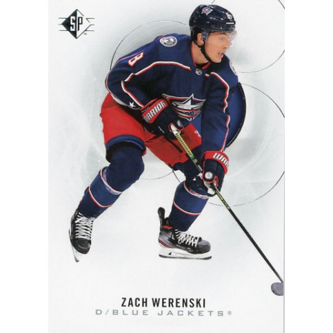 ZACH WERENSKI řadová 20-21 UD SP 