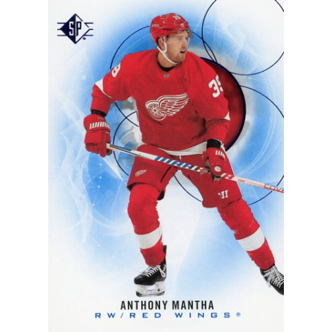 ANTHONY MANTHA paralel 20-21 UD SP Blue 